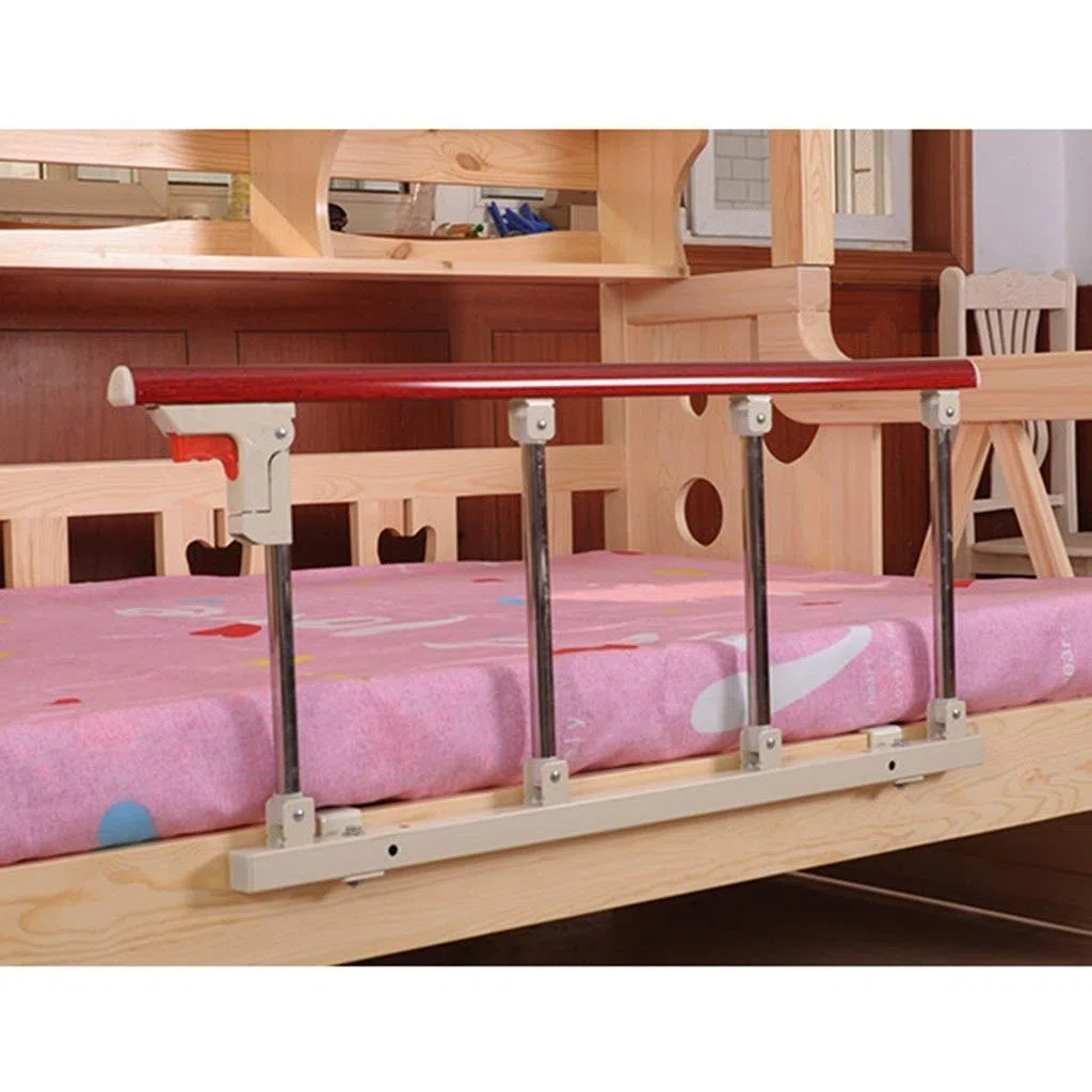 Barrière de lit Pliable, barrière de sécurité latérale pour Personnes âgées, poignée d'assistance, barrière de lit pour handicapés, Barre de Protection en Alliage d'aluminium pour