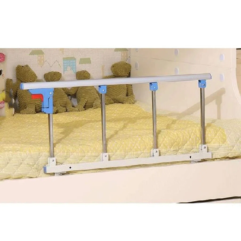Poignées et barrières de sécurité pour lit Barrière de lit Pliable Protection latérale de sécurité pour Personnes âgées Poignée d'assistance Garde-Corps de lit pour handicapés Barr