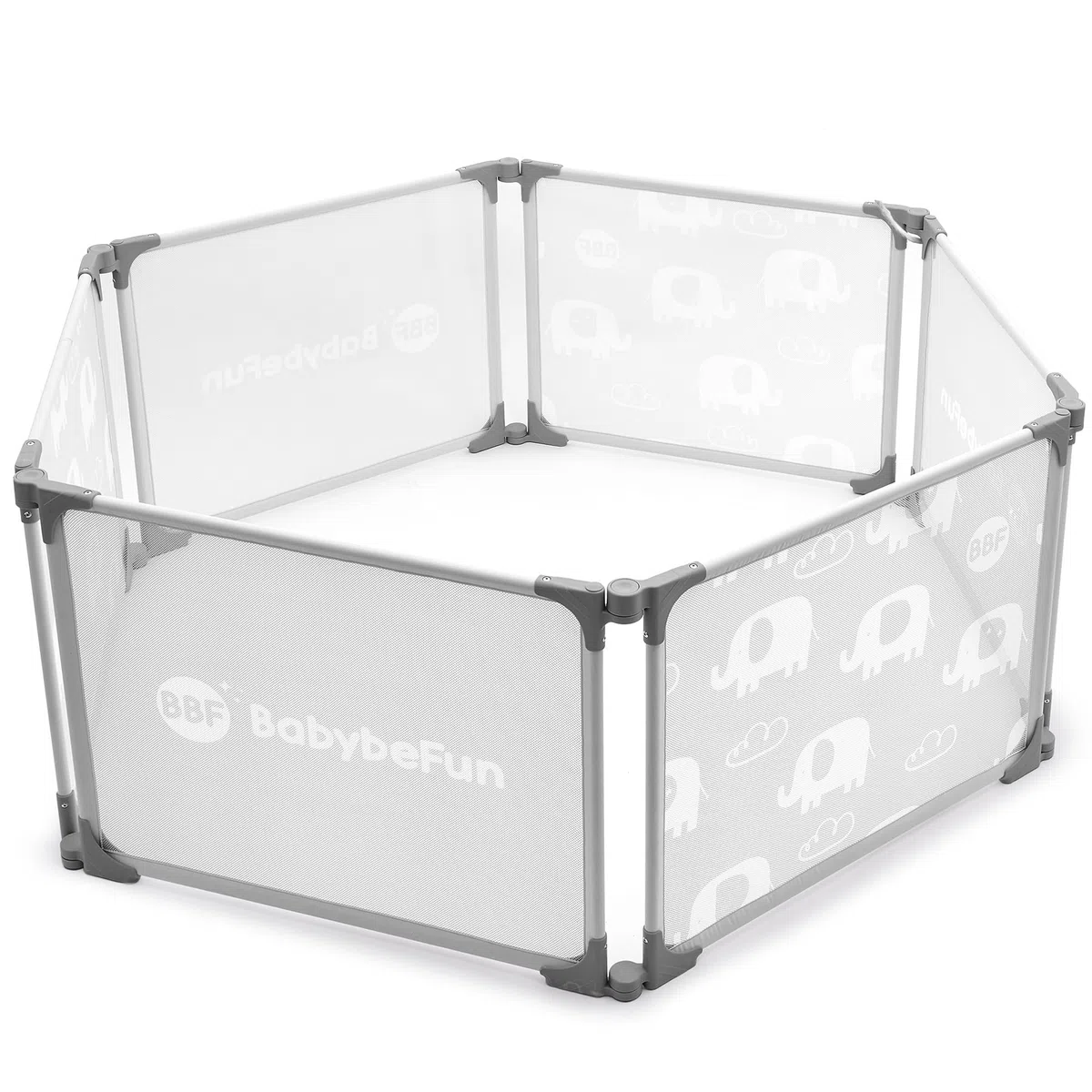 Parc bébé modulable en bois – parc bébé pliable et stable, parc enfant évolutif, parc modulable bébé ultra robuste – aire de jeu sécurisée pour bébé